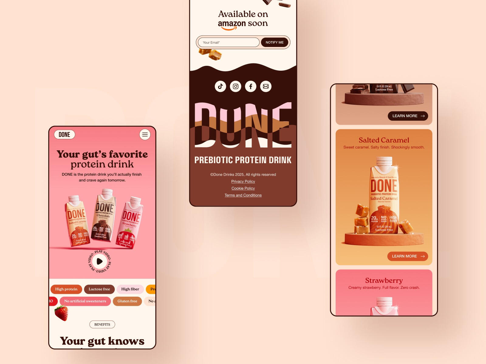 Mobile Page Layouts
