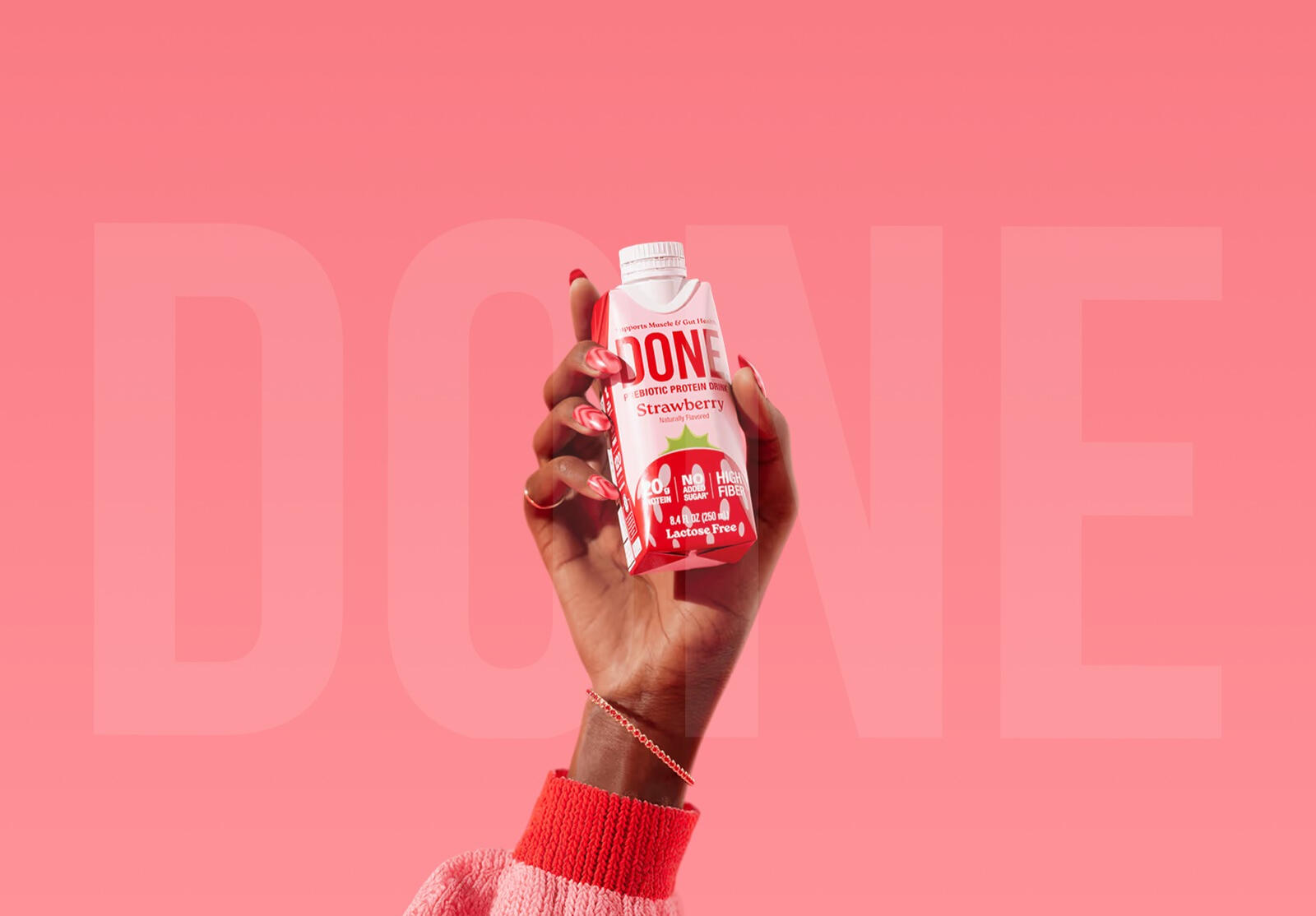DONE Prebiotic Protein Drink Campaign