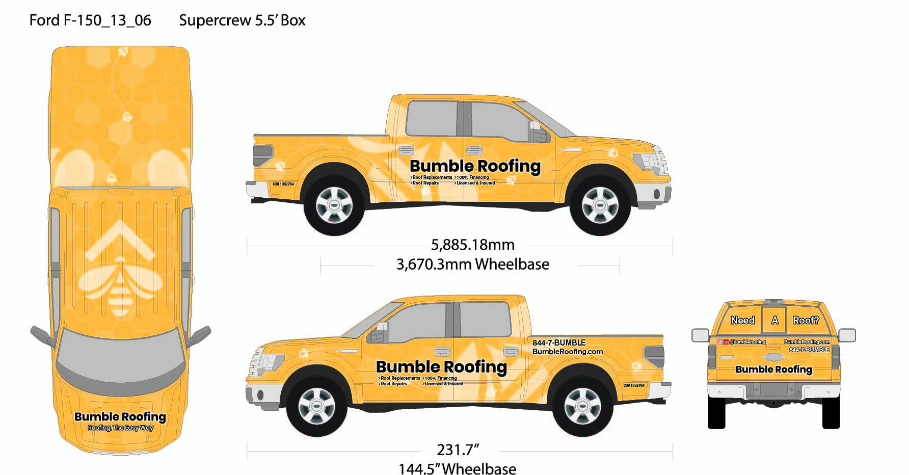 Car Vinyl Design Layout/ Production