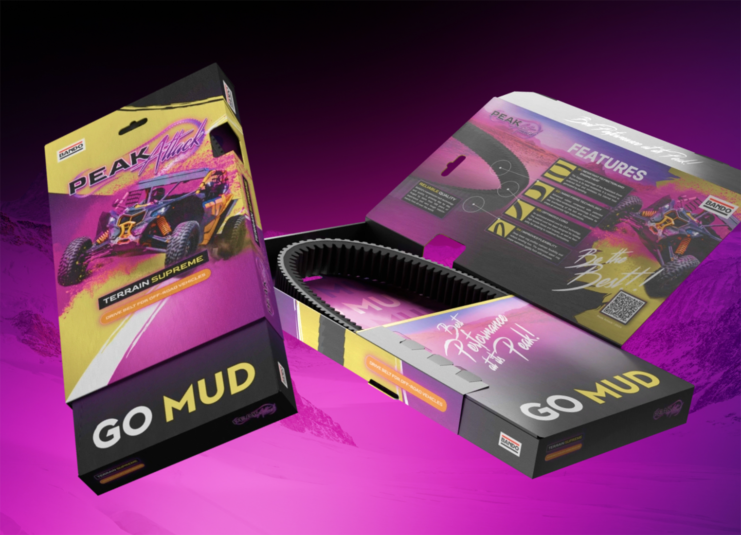 Go Snow Packaging Design